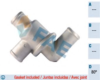 Термостат, охлаждающая жидкость FAE 5338980