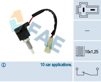 Выключатель, привод сцепления (Tempomat) FAE 24546