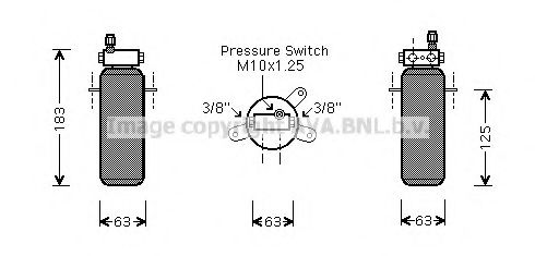 Осушитель, кондиционер AVA QUALITY COOLING RTD337