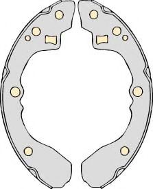 Комплект тормозов, барабанный тормозной механизм MGA K651315