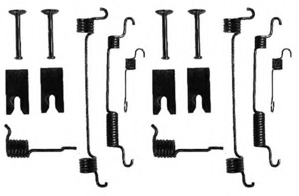 Пружина, тормозная колодка MGA R169