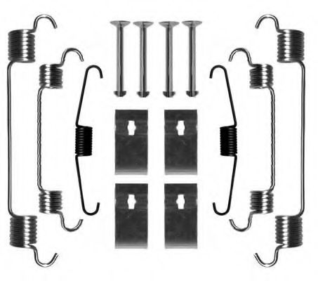 Пружина, тормозная колодка MGA R211