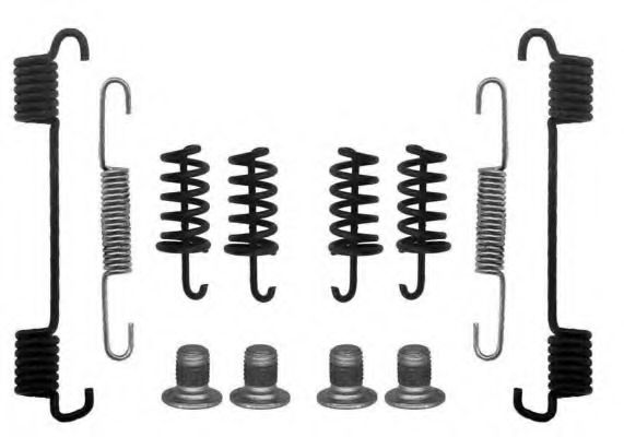 Пружина, тормозная колодка MGA R243