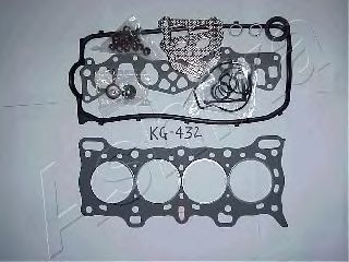 Комплект прокладок, головка цилиндра ASHIKA 48-04-432