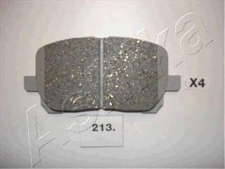Комплект тормозных колодок, дисковый тормоз ASHIKA 50-02-213