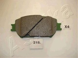 Комплект тормозных колодок, дисковый тормоз ASHIKA 50-02-218