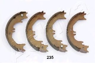 Комплект тормозных колодок, стояночная тормозная система ASHIKA 55-02-235