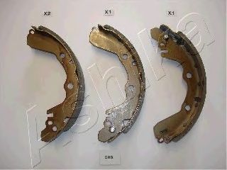 Комплект тормозных колодок ASHIKA 55-05-588