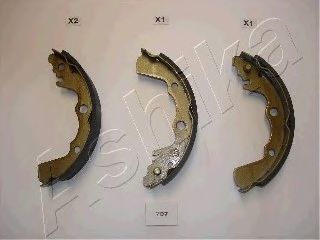 Комплект тормозных колодок ASHIKA 55-07-707