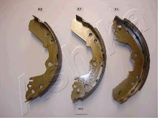 Комплект тормозных колодок ASHIKA 55-09-991