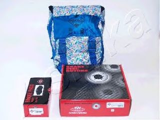 Комплект тормозов, дисковый тормозной механизм ASHIKA KFR527B