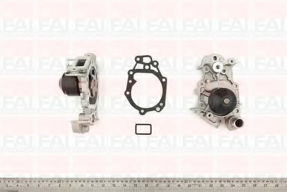 Водяной насос FAI AutoParts WP6124