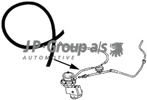 Топливный шланг JP GROUP 8116000706