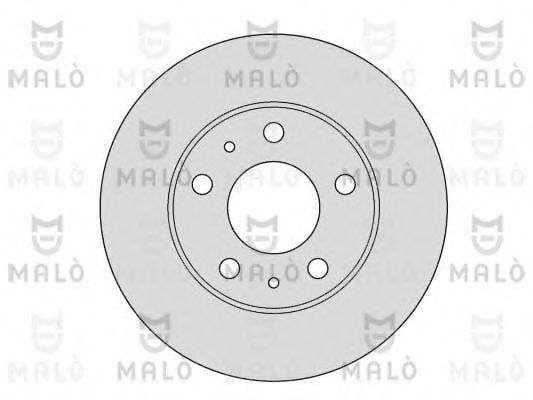Тормозной диск MALÒ 1110183