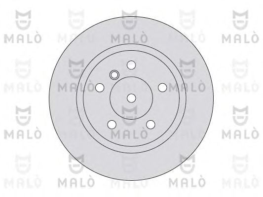 Тормозной диск MALÒ 1110186