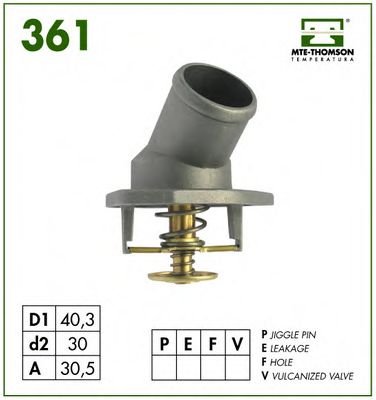 Термостат, охлаждающая жидкость MTE-THOMSON 361.87