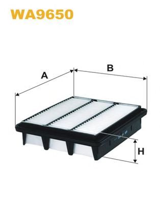 Воздушный фильтр WIX FILTERS WA9650