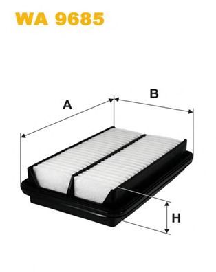 Воздушный фильтр WIX FILTERS WA9685
