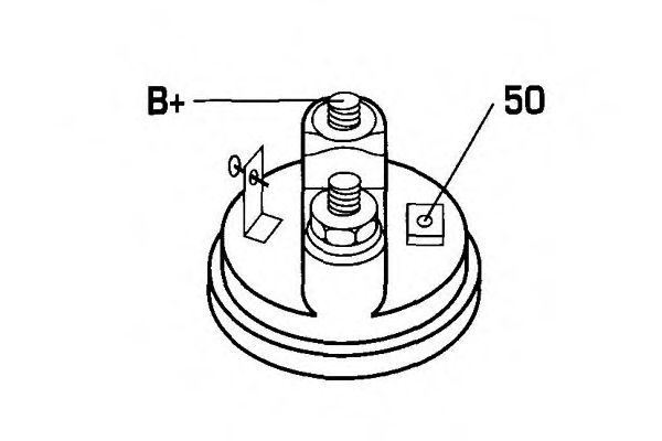 Стартер DA SILVA 040875