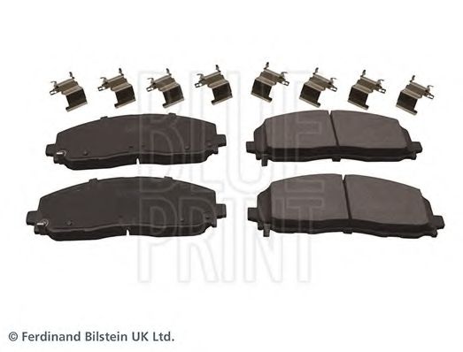 Комплект тормозных колодок, дисковый тормоз BLUE PRINT ADA104268
