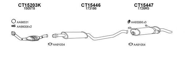 Система выпуска ОГ VENEPORTE 150164