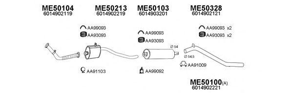 Система выпуска ОГ VENEPORTE 500198