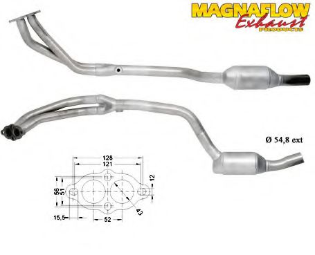 Катализатор MAGNAFLOW 80679