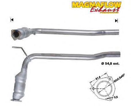 Катализатор MAGNAFLOW 78809D