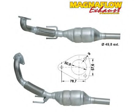 Катализатор MAGNAFLOW 78801D