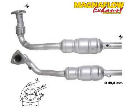 Катализатор MAGNAFLOW 75812