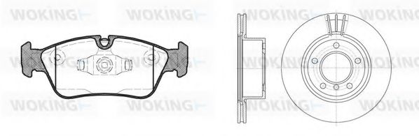 Комплект тормозов, дисковый тормозной механизм BENDIX DP06005