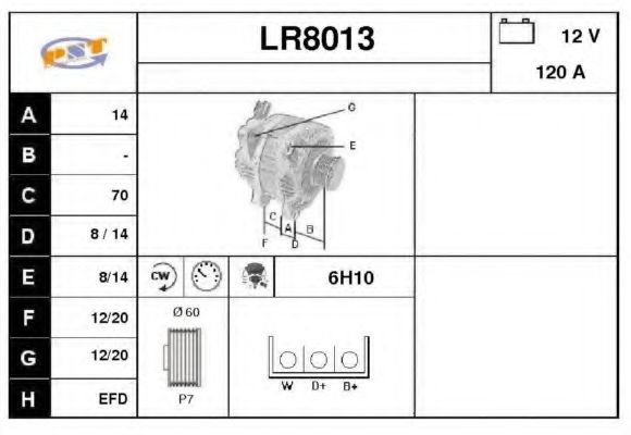 Генератор SNRA LR8013