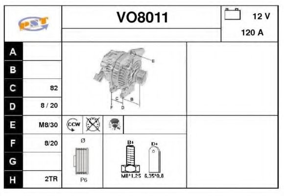 Генератор SNRA VO8011