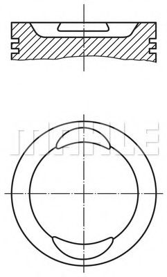 Поршень PERFECT CIRCLE 56 01648 0