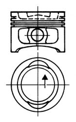 Поршень KOLBENSCHMIDT 094041