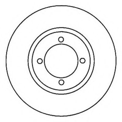Тормозной диск STOP 562038