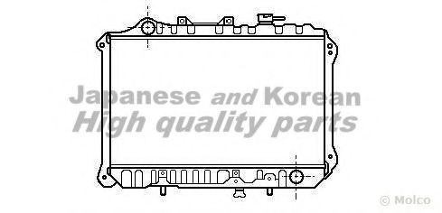 Радиатор, охлаждение двигателя ASHUKI M559-13