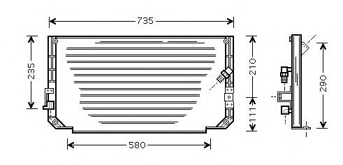 Конденсатор, кондиционер ASHUKI T555-03