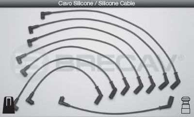 Комплект проводов зажигания BRECAV 22525