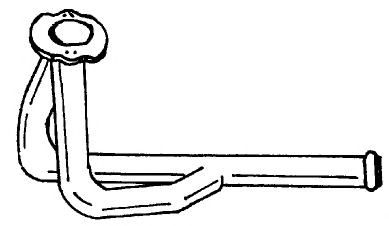 Труба выхлопного газа SIGAM 50138