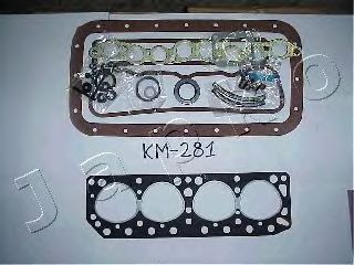 Комплект прокладок, двигатель JAPKO 49281