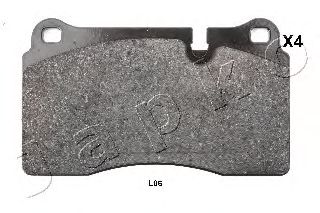 Комплект тормозных колодок, дисковый тормоз ASHIKA PAL06AF