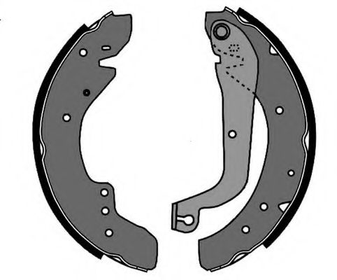 Комплект тормозных колодок VEMA 84731