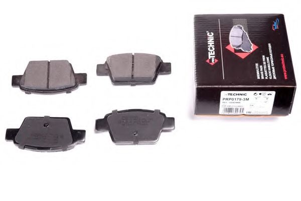 Комплект тормозных колодок, дисковый тормоз PROTECHNIC PRP0179-3M