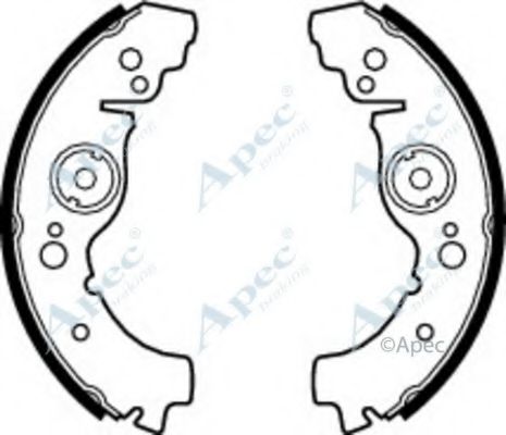 Тормозные колодки APEC braking SHU104