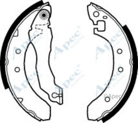 Тормозные колодки APEC braking SHU328