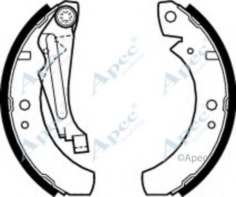 Тормозные колодки APEC braking SHU88