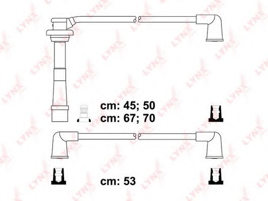 Комплект проводов зажигания NGK 9033