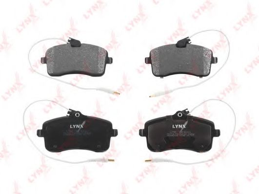 Комплект тормозных колодок, дисковый тормоз LYNXauto BD6101