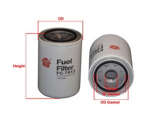 Топливный фильтр ALCO (ZYPERN) SP1081